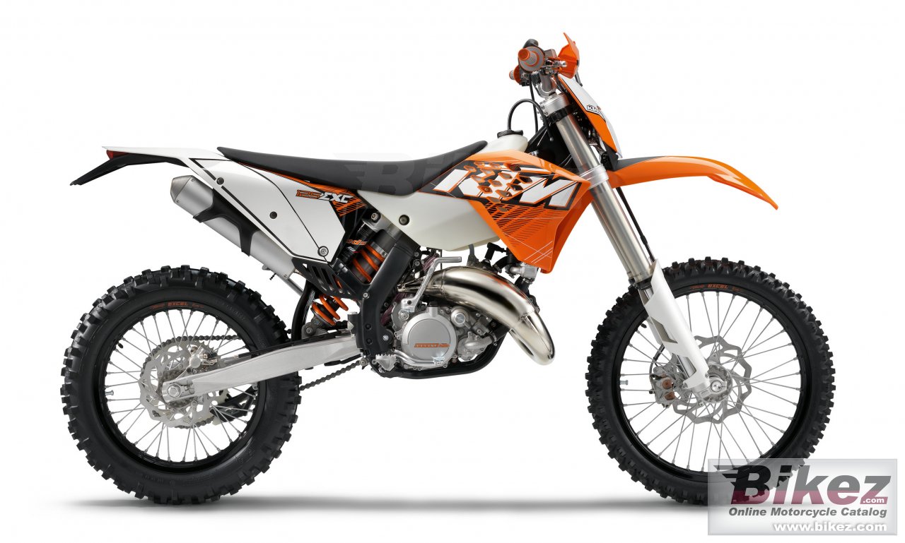 Big KTM 125 exc picture and wallpaper from Bikez.com
